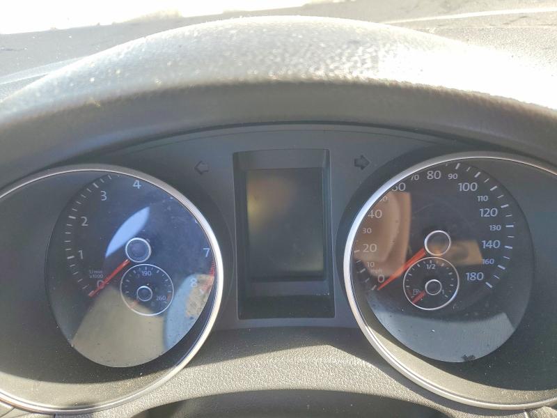 2012 Volkswagen Gti VIN WVWFD7AJ1CW144060 COPART salvage auction — FRONT END, Ca - Salvage Certificate, sold $15 on 2026-07-28 (photo 9)