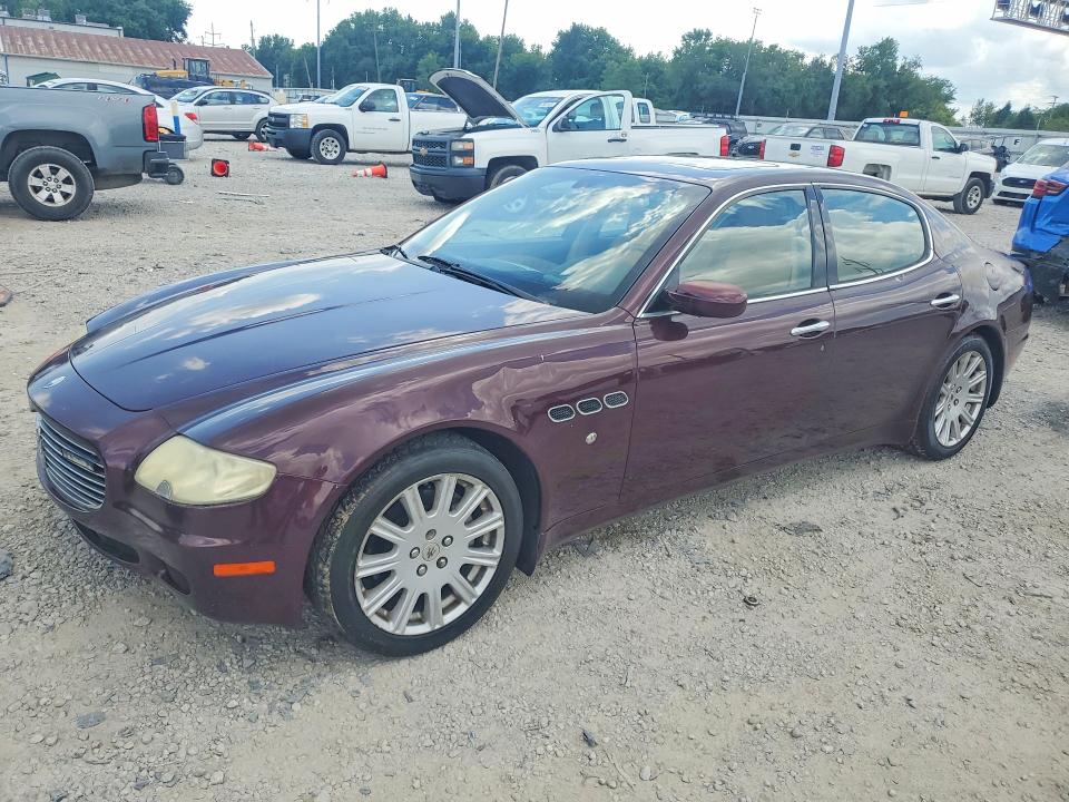 2005 Maserati Quattroporte VIN ZAMCE39A050018478 COPART salvage auction — MINOR DENT/SCRATCHES, OH - CERTIFICATE OF TITLE, sold $450 on 2026-07-28 (photo 1)
