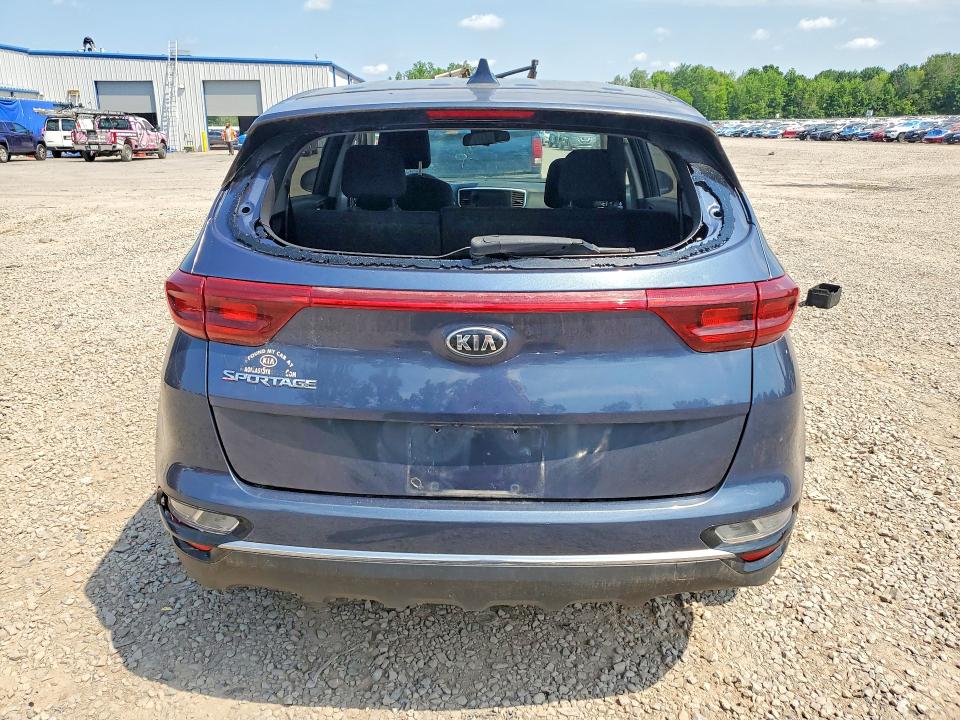 2020 Kia Sportage VIN KNDPMCAC4L7789522 COPART salvage auction — VANDALISM, NY - MV-907A SALVAGE CERTIFICATE, sold $275 on 2026-07-29 (photo 6)