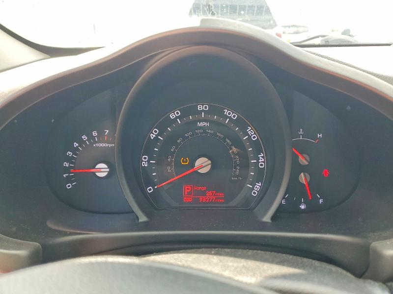 2012 Kia Sportage VIN KNDPB3A2XC7309125 COPART salvage auction — FRONT END, MA - CERT OF TITLE-RECONSTRCTD COLL, sold $1,400 on 2026-07-23 (photo 9)