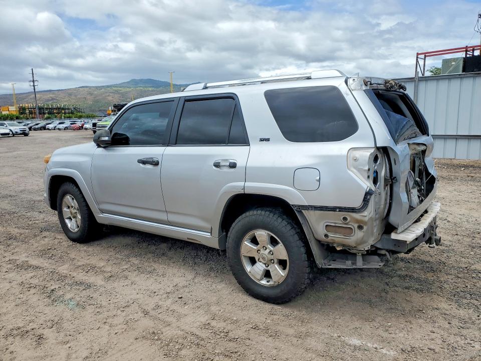 2010 Toyota 4runner VIN JTEZU5JR4A5000802 COPART salvage auction — REAR END, HI - BILL OF SALE - PARTS ONLY, sold $2,600 on 2026-07-27 (photo 2)