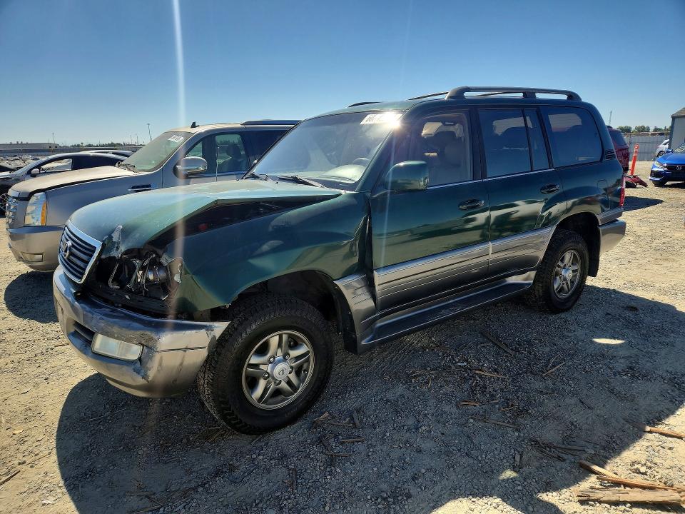1998 Lexus Lx 470 VIN JT6HT00W9W0005731 COPART salvage auction — FRONT END, Ca - Salvage Certificate, sold $3,600 on 2026-07-14 (photo 1)