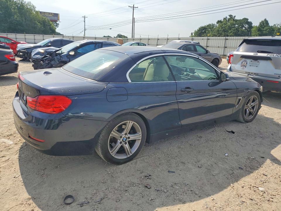 2014 BMW 4er VIN WBA3V5C5XEP751301 COPART salvage auction — FRONT END, Fl - Cert Of Title Slvg Rebuildable, sold $2,800 on 2026-08-13 (photo 3)