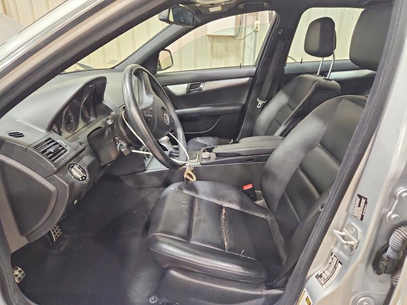 2009 Mercedes-benz C-klasse VIN WDDGF81X39R049280 COPART salvage auction — WATER/FLOOD, PA - CERT OF SALVAGE-W=FLOOD VEH, sold $550 on 2026-07-24 (photo 7)