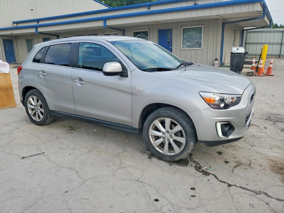 2015 Mitsubishi Outlander VIN 4A4AR4AU2FE040121 COPART salvage auction — SIDE, Wv - Salvage Certificate, sold $450 on 2026-07-23 (photo 4)