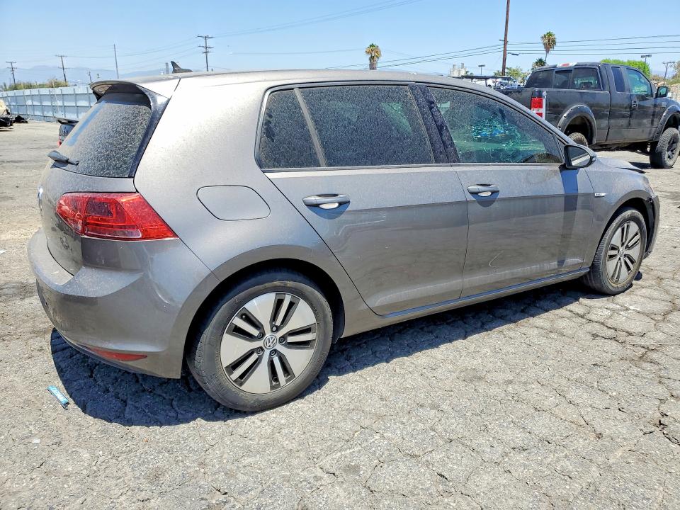 2016 Volkswagen E-golf VIN WVWKP7AUXGW911698 COPART salvage auction — FRONT END, Ca - Dis/Dlr/Exp Only Clean Title, sold $1,650 on 2026-08-10 (photo 3)