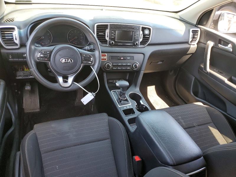 2018 Kia Sportage VIN KNDPM3AC0J7338276 COPART salvage auction — VANDALISM, Ca - Salvage Certificate, sold $225 on 2026-07-24 (photo 8)