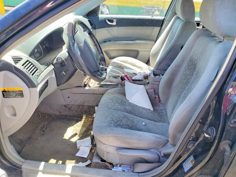 2006 Hyundai Sonata VIN KMHEU46C76A121268 COPART salvage auction — SIDE, Co - Public - Salvage Title, sold $425 on 2026-07-14 (photo 7)