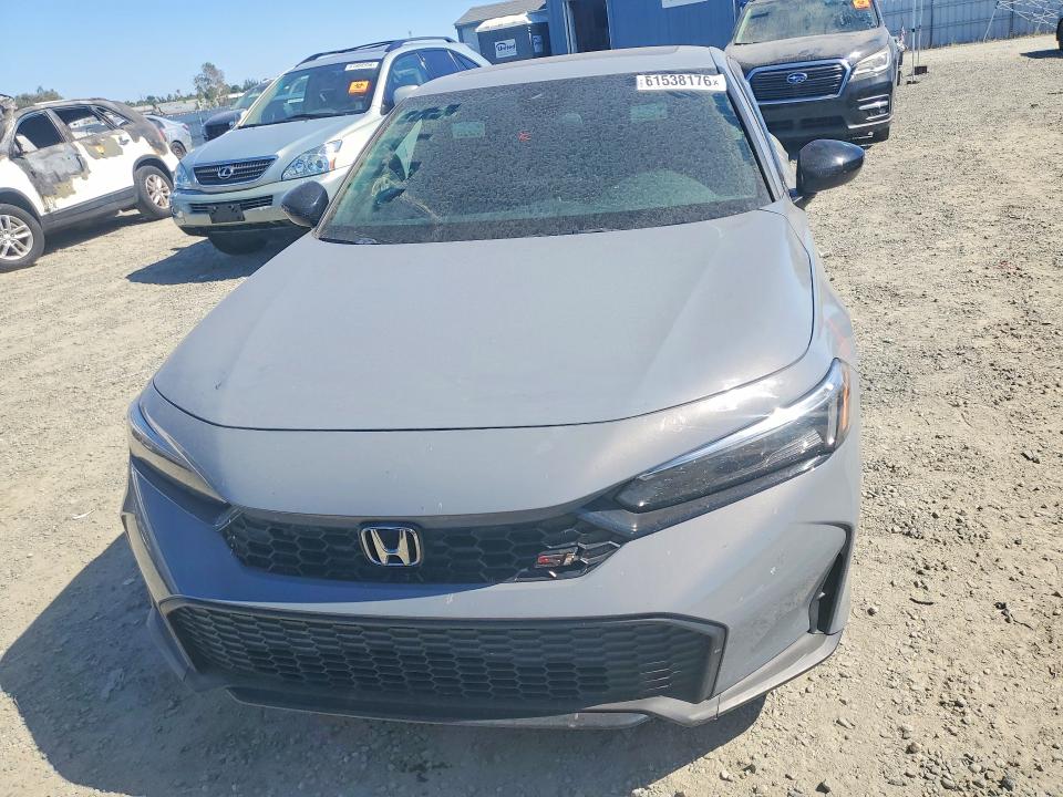 2025 Honda Civic VIN 2HGFE1E55SH470448 COPART salvage auction — REAR END, Ca - Salvage Certificate, sold $7,800 on 2026-08-25 (photo 5)