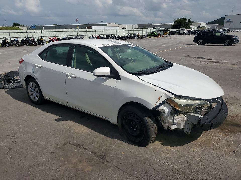 2015 Toyota Corolla VIN 5YFBURHE3FP246153 COPART salvage auction — FRONT END, Ok - Certificate Of Title, sold $3,050 on 2026-07-31 (photo 4)