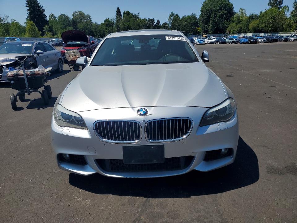 2011 BMW 5 series VIN WBAFU7C57BC778230 COPART salvage auction — MINOR DENT/SCRATCHES, OR - NON PUBLIC CLEAN TITLE, sold $2,100 on 2026-07-22 (photo 5)