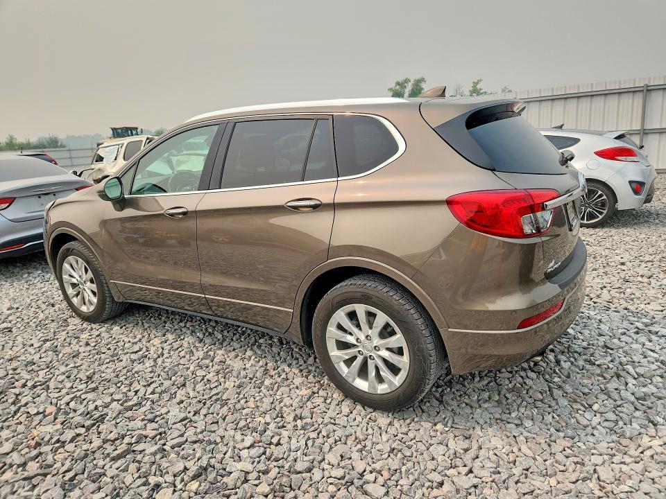 2017 Buick Envision VIN LRBFXDSA9HD095552 COPART salvage auction — FRONT END, Wi - Certificate Of Title, sold $4,800 on 2026-07-27 (photo 2)
