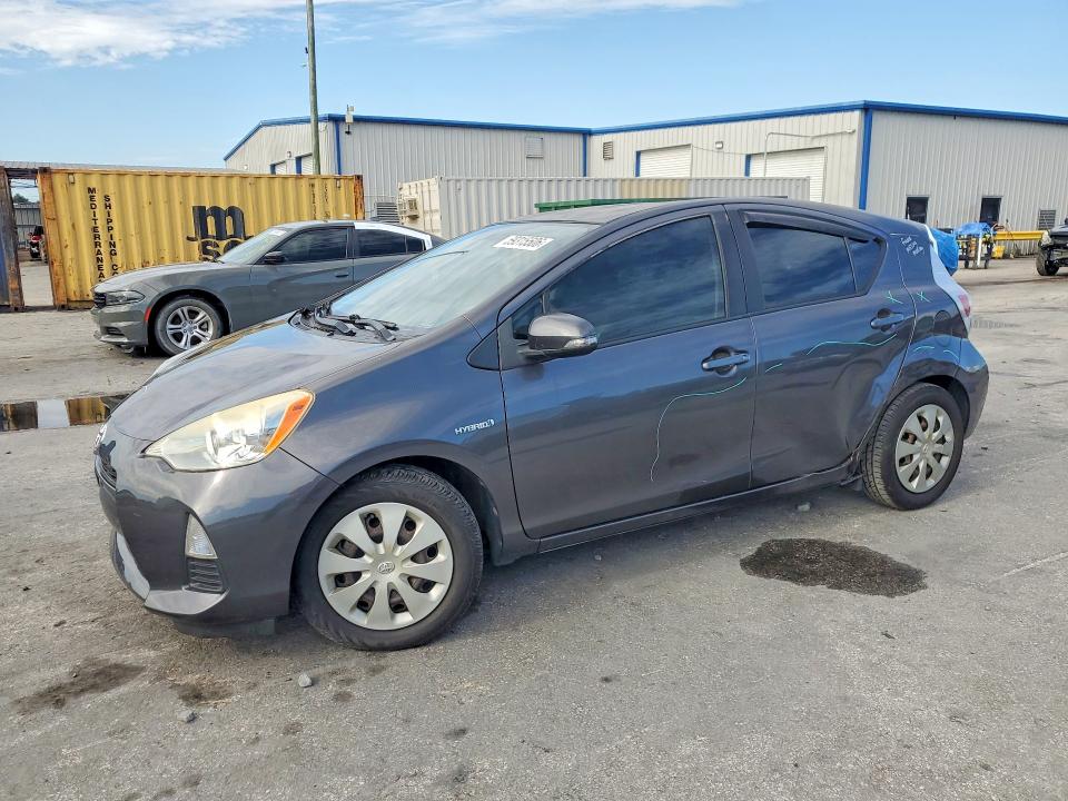 2014 Toyota VIN JTDKDTB34E1560496 COPART salvage auction — SIDE, Fl - Cert Of Title Slvg Rebuildable, sold $1,150 on 2026-07-14 (photo 1)