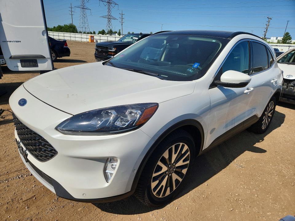 2020 Ford Escape VIN 1FMCU9DZXLUA70693 — COPART salvage auction photo