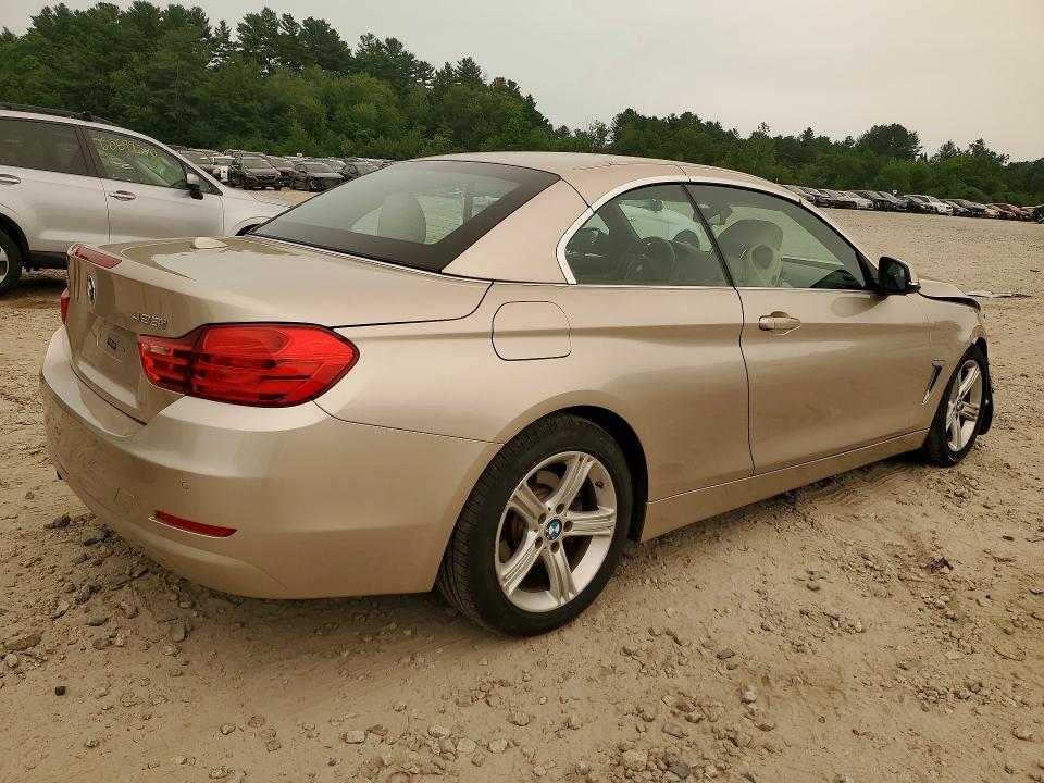 2015 BMW VIN WBA3V9C54FP799191 COPART salvage auction — FRONT END, Ma - Cert Of Title-Reconstrctd Coll, sold $2,050 on 2026-08-10 (photo 3)