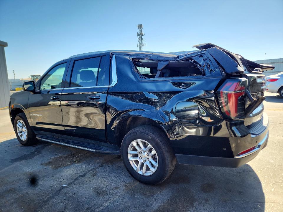 2025 Chevrolet Suburban VIN 1GNS5CRD0SR205132 COPART salvage auction — ROOF, Tx - Dis/Dlr/Exp Only Clean Title, sold $27,500 on 2026-07-29 (photo 2)