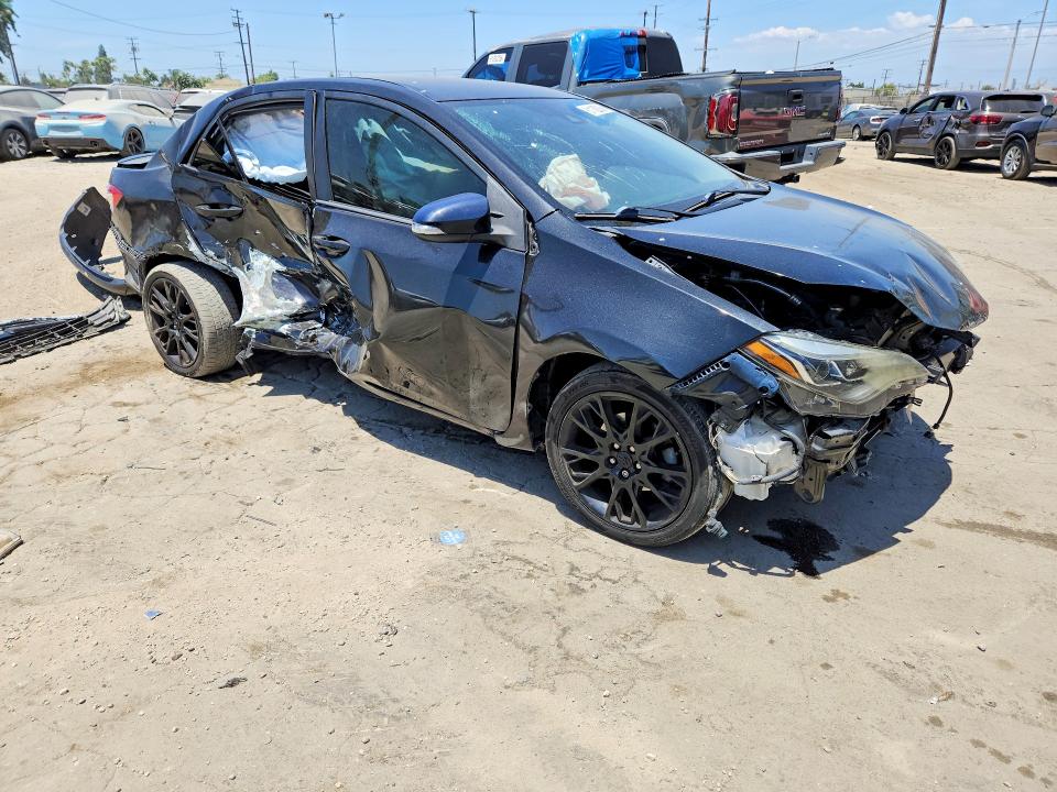 2017 Toyota Corolla VIN 5YFBURHE8HP577930 COPART salvage auction — FRONT END, CA - SALVAGE CERTIFICATE, sold $350 on 2026-07-30 (photo 4)