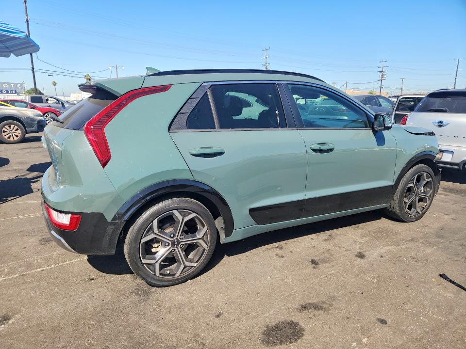 2024 Kia Niro VIN KNDCR3LE0R5188126 COPART salvage auction — FRONT END, Ca - Salvage Certificate, sold $8,600 on 2026-08-19 (photo 3)