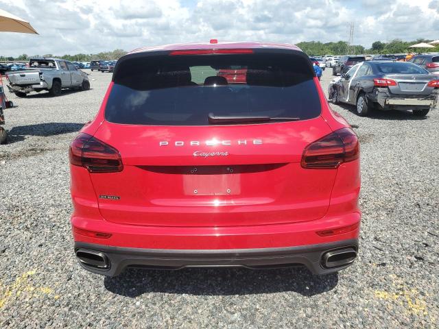 2016 Porsche Cayenne VIN WP1AA2A29GKA36070 COPART salvage auction — FRONT END, FL - CERT OF TITLE SLVG REBUILDABLE, sold $725 on 2026-07-28 (photo 6)