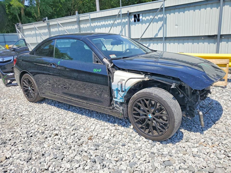 2016 BMW VIN WBA3T7C51G5A37883 COPART salvage auction — FRONT END, MA - CERT OF TITLE-RECONSTRCTD COLL, sold $2,200 on 2026-07-10 (photo 4)