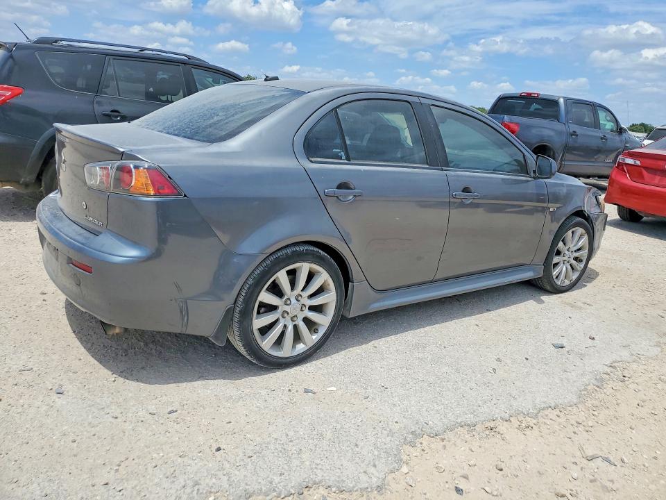 2011 Mitsubishi Lancer VIN JA32U8FW0BU013235 COPART salvage auction — FRONT END, TX - SALVAGE VEHICLE TITLE, sold $650 on 2026-07-30 (photo 3)