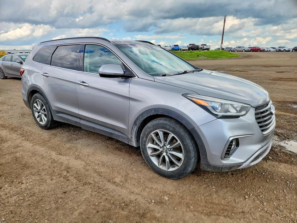 2017 Hyundai Santa fe VIN KM8SNDHF9HU192870 COPART salvage auction — MECHANICAL, AB - BOS - ACTIVE, sold $2,650 on 2026-07-21 (photo 4)