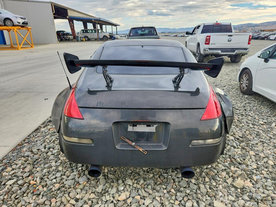 2005 Nissan 350z VIN JN1AZ34D85M608280 COPART salvage auction — ROOF, CA - SALVAGE CERTIFICATE, sold $15 on 2026-07-30 (photo 6)