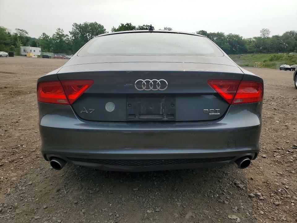 2013 Audi A7 VIN WAU2GAFC7DN033112 COPART salvage auction — FRONT END, Ny - Mv-907A Salvage Certificate, sold $400 on 2026-07-23 (photo 6)