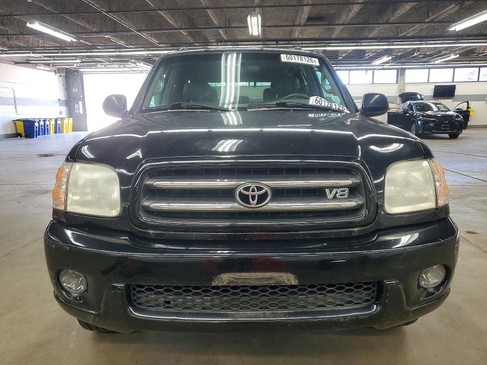 2001 Toyota Sequoia VIN 5TDBT48A71S013458 COPART salvage auction — SIDE, IL - CERTIFICATE OF TITLE, sold $575 on 2026-07-20 (photo 5)