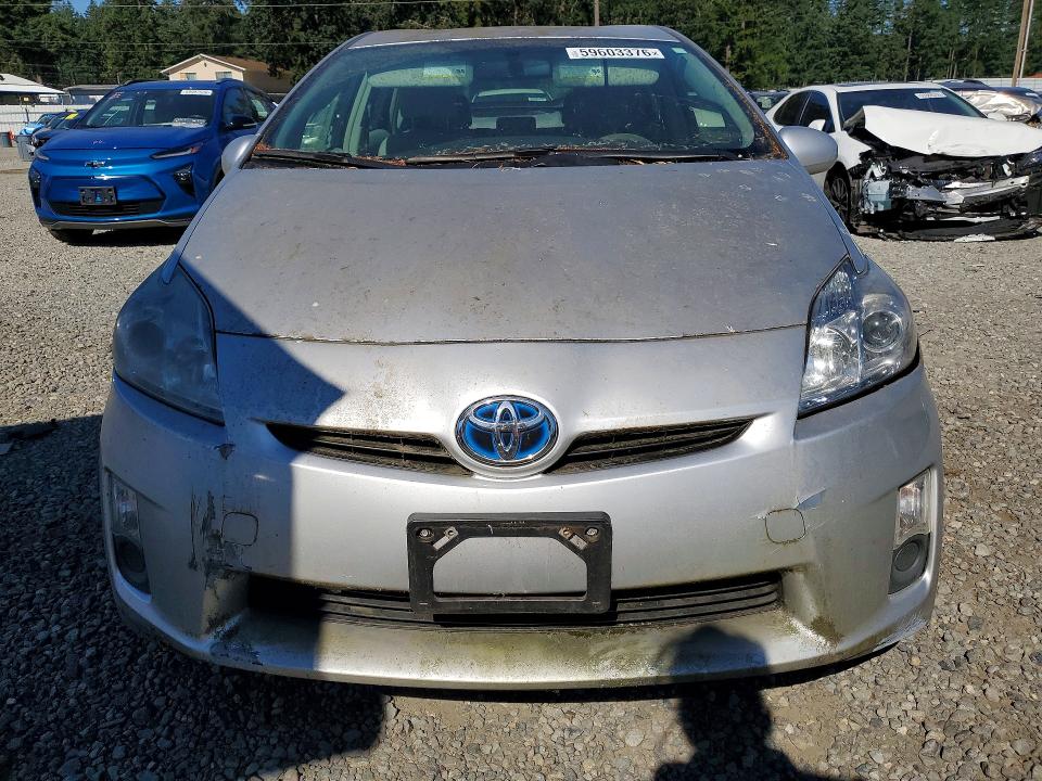 2010 Toyota Prius VIN JTDKN3DU9A0081283 COPART salvage auction — SIDE, WA - VEHICLE CERT OF OWNERSHIP-TITL, sold $1,300 on 2026-07-17 (photo 5)