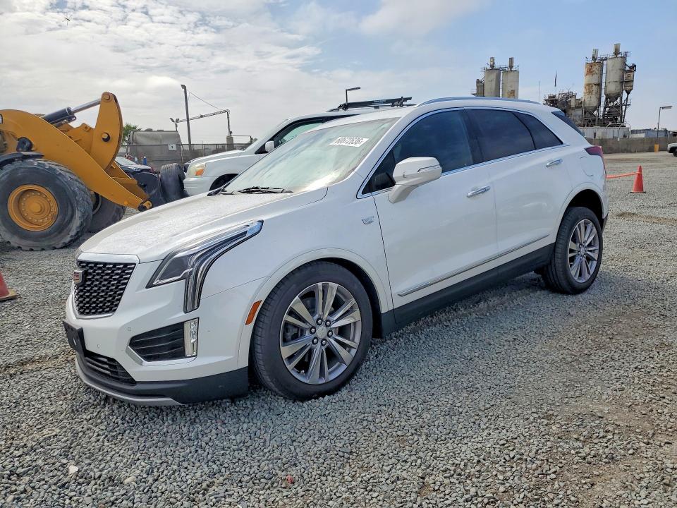 2024 Cadillac Xt5 VIN 1GYKNCRSXRZ720781 COPART salvage auction — FRONT END, Ca - Salvage Certificate, sold $9,100 on 2026-07-21 (photo 1)