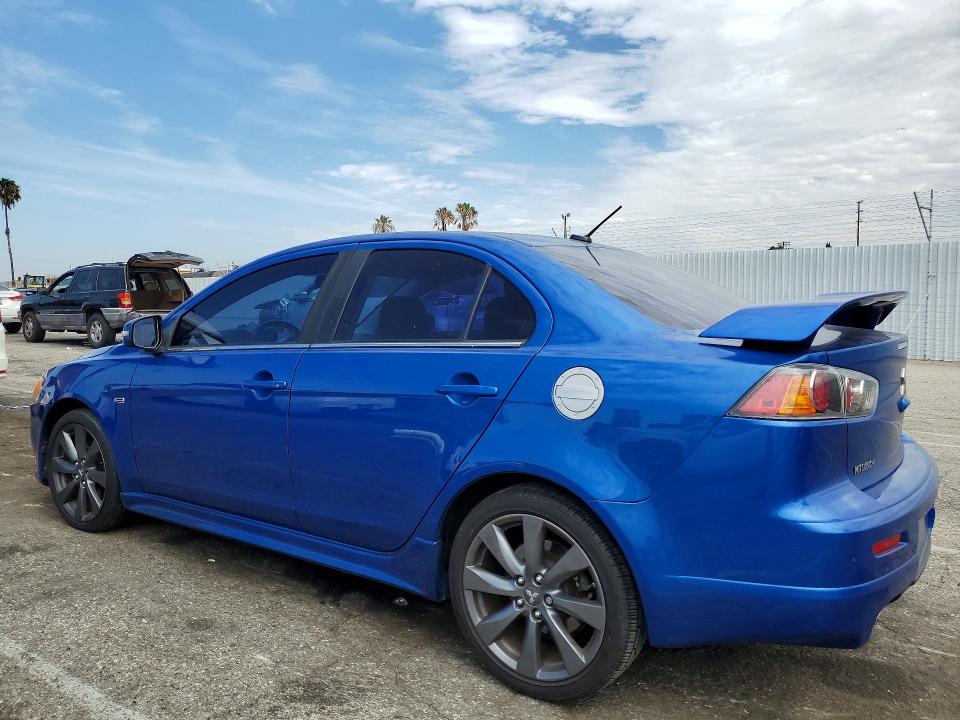 2015 Mitsubishi Lancer VIN JA32V6FV1FU015784 COPART salvage auction — FRONT END, CA - SALVAGE CERTIFICATE, sold $2,800 on 2026-09-15 (photo 2)