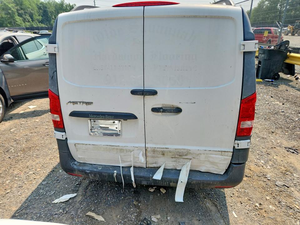 2016 Mercedes-benz Metris VIN WD3PG2EA9G3086290 COPART salvage auction — REAR END, Nj - Cert Of Title-Salvage, sold $2,550 on 2026-07-28 (photo 6)