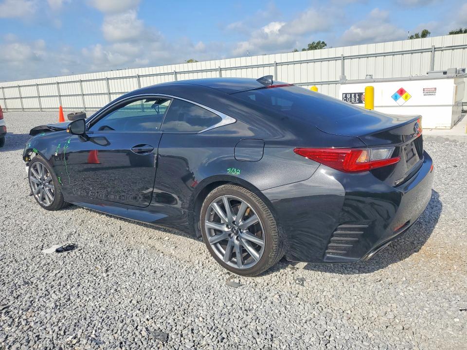 2018 Lexus Rc VIN JTHHZ5BC8J5019038 COPART salvage auction — FRONT END, LA - CERT OF TITLE-SALVAGE, sold $7,100 on 2026-08-17 (photo 2)