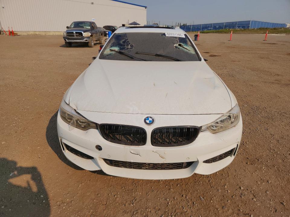 2015 BMW 4 series VIN WBA4B3C54FD669942 COPART salvage auction — VANDALISM, AB - BOS - ACTIVE, sold $1,350 on 2026-08-18 (photo 5)