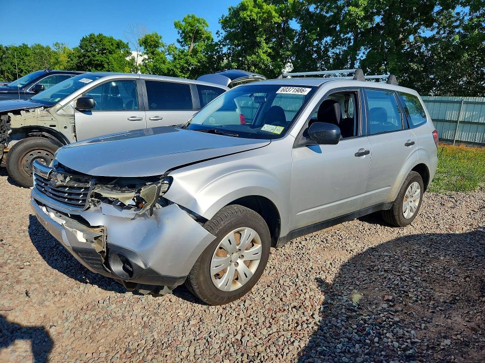 2010 Subaru Forester VIN JF2SH6AC2AH731501 COPART salvage auction — FRONT END, Ny - Mv-907A Salvage Certificate, sold $425 on 2026-07-27 (photo 1)