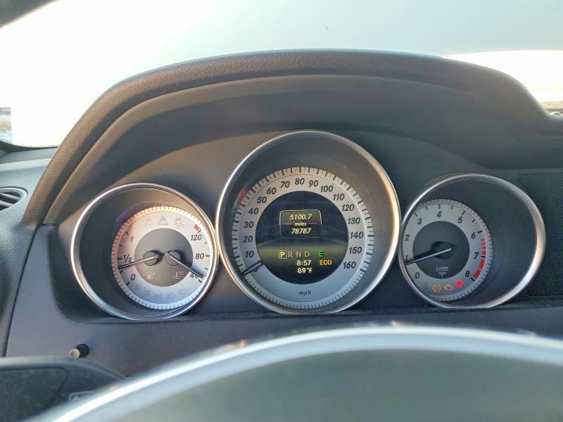 2014 Mercedes-benz C-klasse VIN WDDGF8AB4EG233038 COPART salvage auction — REAR END, Ks - Cert Of Title-Salvage, sold $1,500 on 2026-08-04 (photo 9)