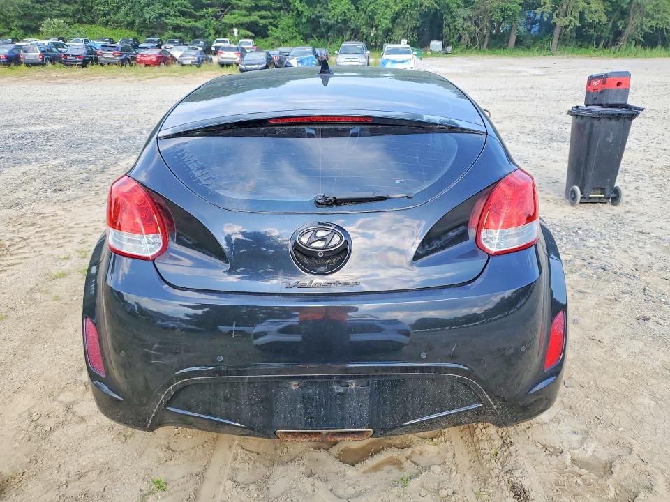 2015 Hyundai Veloster VIN KMHTC6AD1FU232290 COPART salvage auction — MECHANICAL, Ct - Certificate Of Title (P), sold $375 on 2026-07-29 (photo 6)