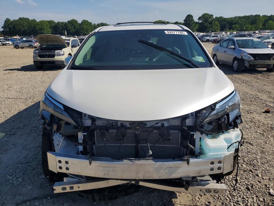 2025 Toyota Sienna VIN 5TDYRKEC4SS286409 COPART salvage auction — FRONT END, Ar - Cert Of Title-Salvage, sold $7,200 on 2026-07-27 (photo 5)