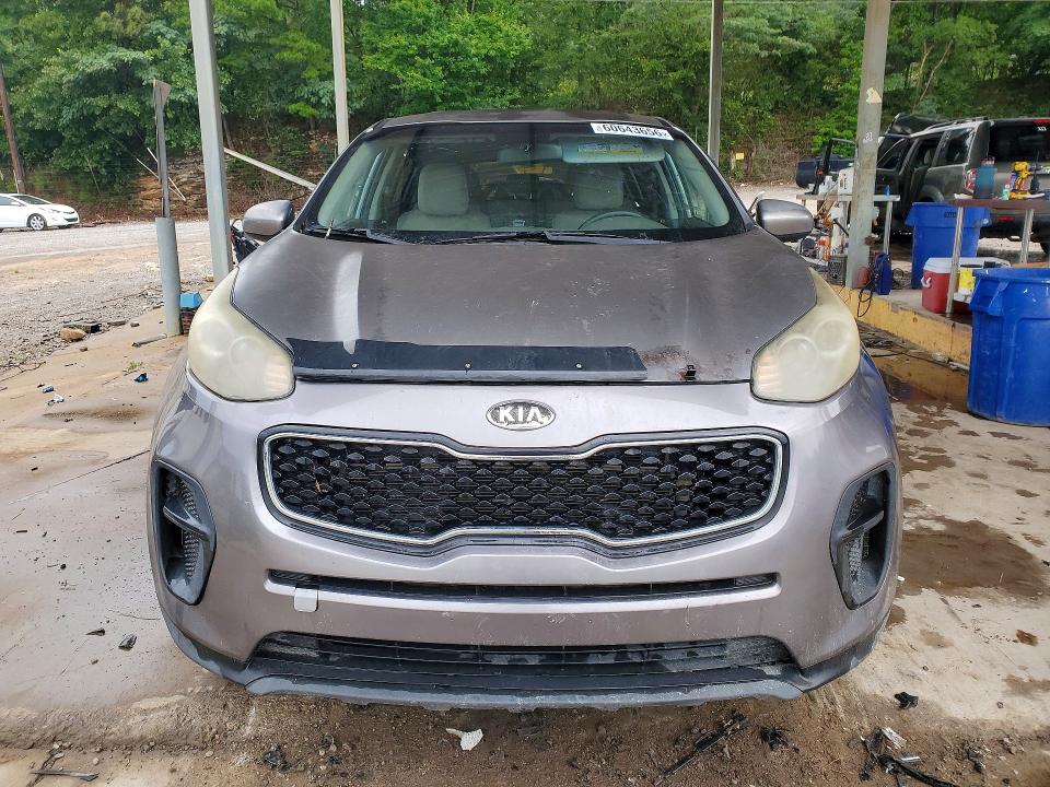 2017 Kia Sportage VIN KNDPM3AC0H7083168 COPART salvage auction — MECHANICAL, Oh - Certificate Of Title, sold $1,050 on 2026-07-31 (photo 5)