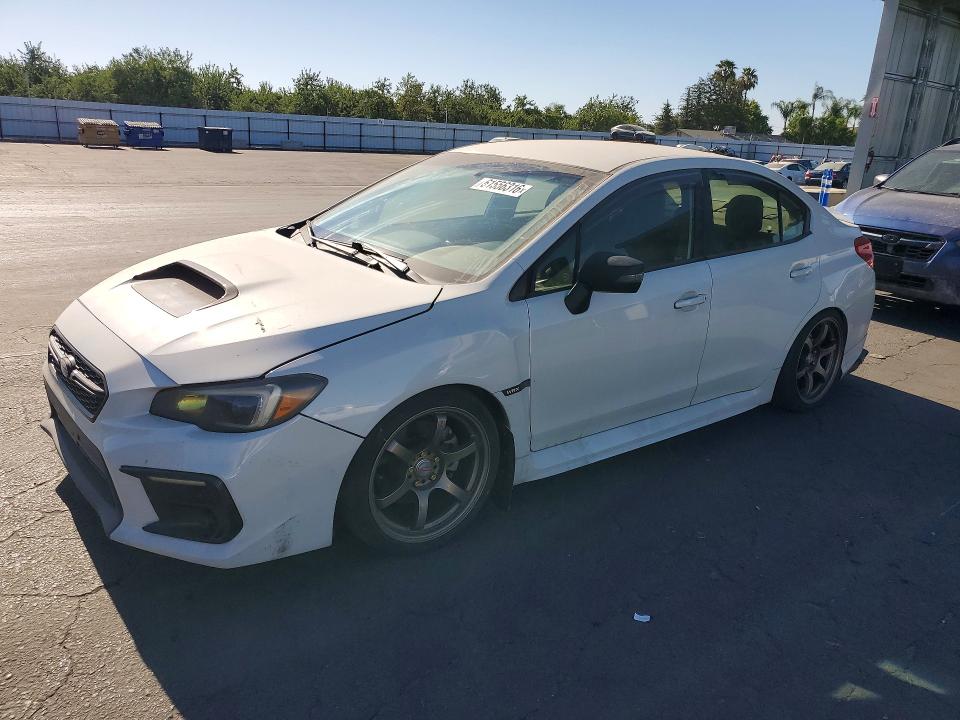 2020 Subaru Wrx VIN JF1VA1A67L9815555 COPART salvage auction — FRONT END, Ca - Dis/Dlr/Exp Only Clean Title, sold $1,300 on 2026-07-23 (photo 1)