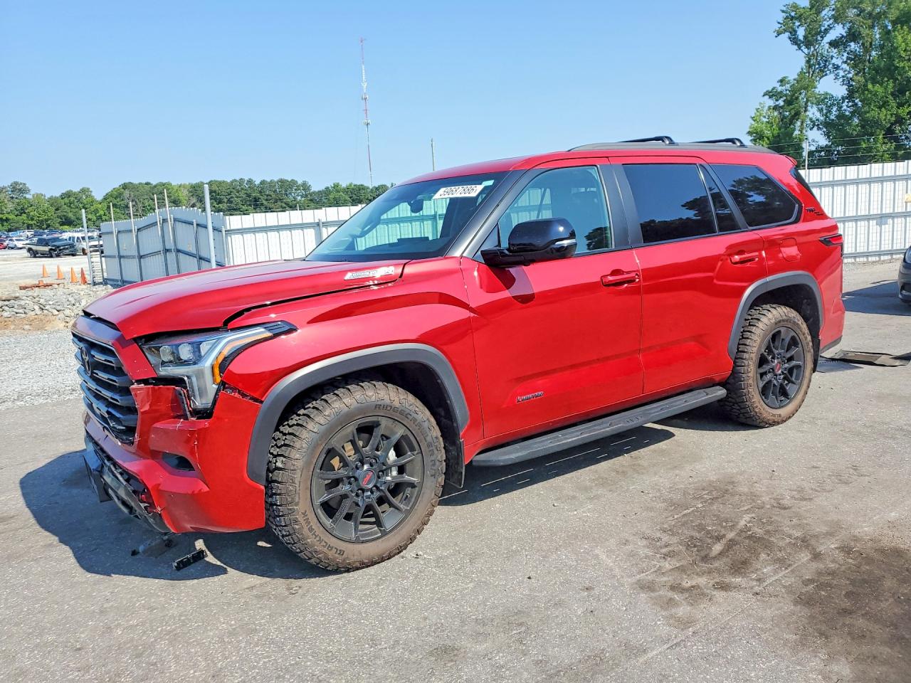2024 Toyota Sequoia VIN 7SVAAABA1RX029854 — COPART salvage auction photo