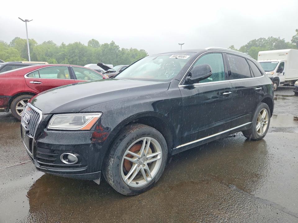 2017 Audi Q5 VIN WA1L2AFP1HA012756 COPART salvage auction — MINOR DENT/SCRATCHES, MI - CERTIFICATE OF TITLE (P), sold $3,500 on 2026-07-22 (photo 1)