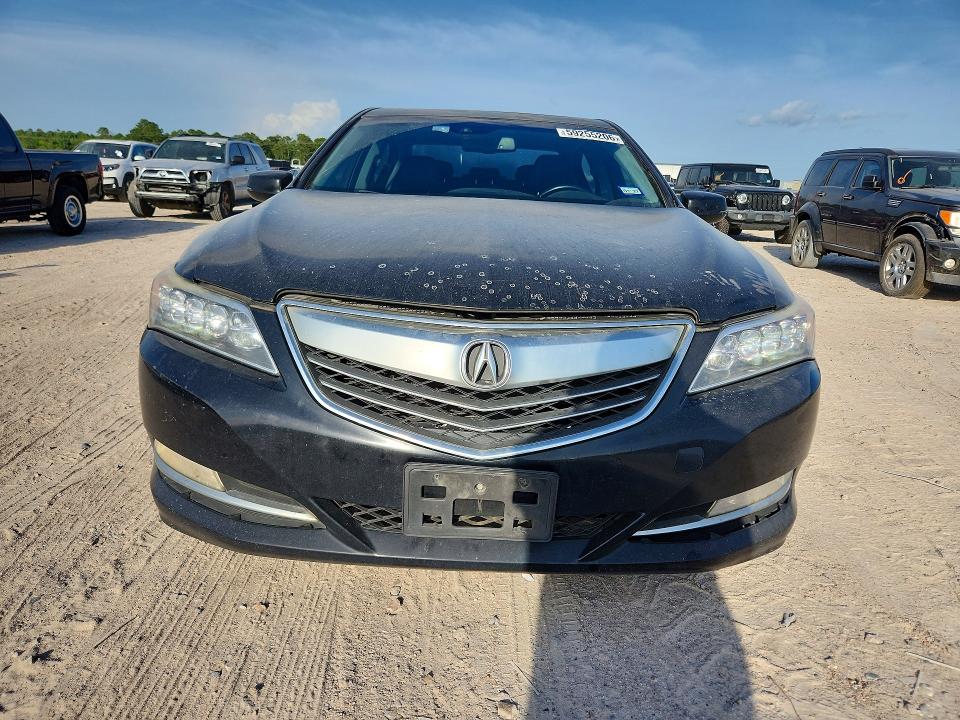 2014 Acura RLX VIN JH4KC1F31EC002822 COPART salvage auction — REAR END, Tx - Certificate Of Title, sold $1,600 on 2026-07-15 (photo 5)