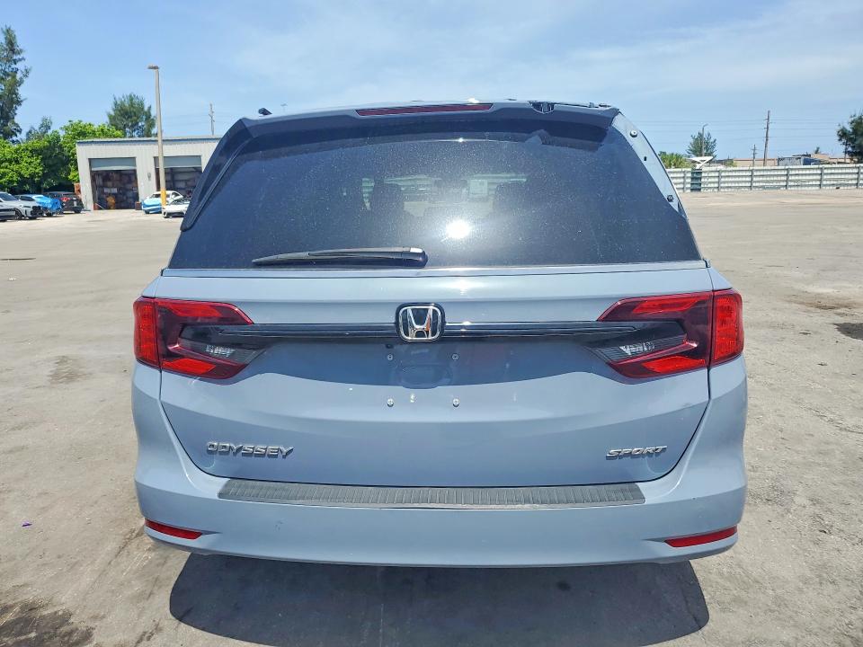 2024 Honda Odyssey VIN 5FNRL6H76RB053402 COPART salvage auction — MECHANICAL, Fl - Certificate Of Destruction, sold $10,600 on 2026-07-29 (photo 6)