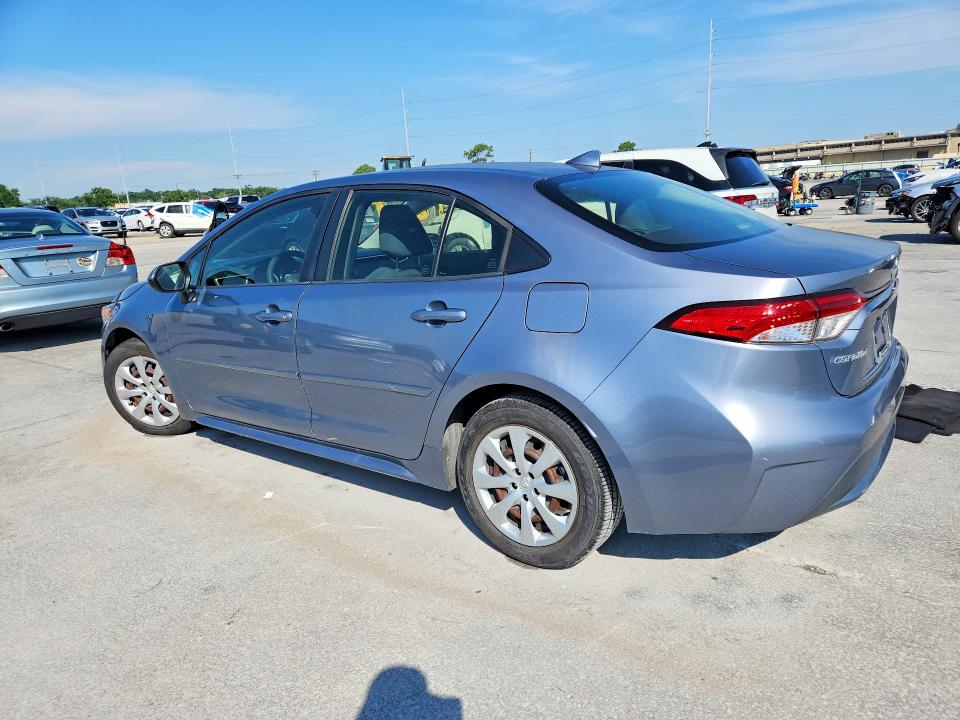 2020 Toyota VIN JTDEPRAE7LJ105262 COPART salvage auction — FRONT END, La - Certificate Of Title, sold $3,550 on 2026-07-24 (photo 2)