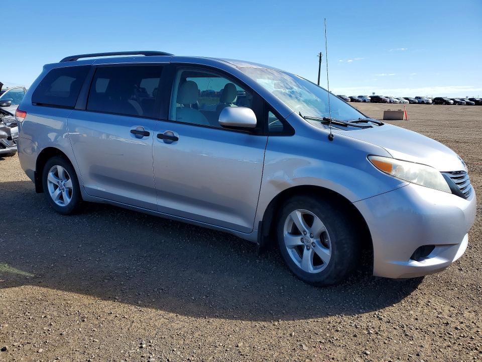 2012 Toyota VIN 5TDZK3DC3CS182754 COPART salvage auction — REAR END, Ab - Bos - Active, sold $2,450 on 2026-07-21 (photo 4)