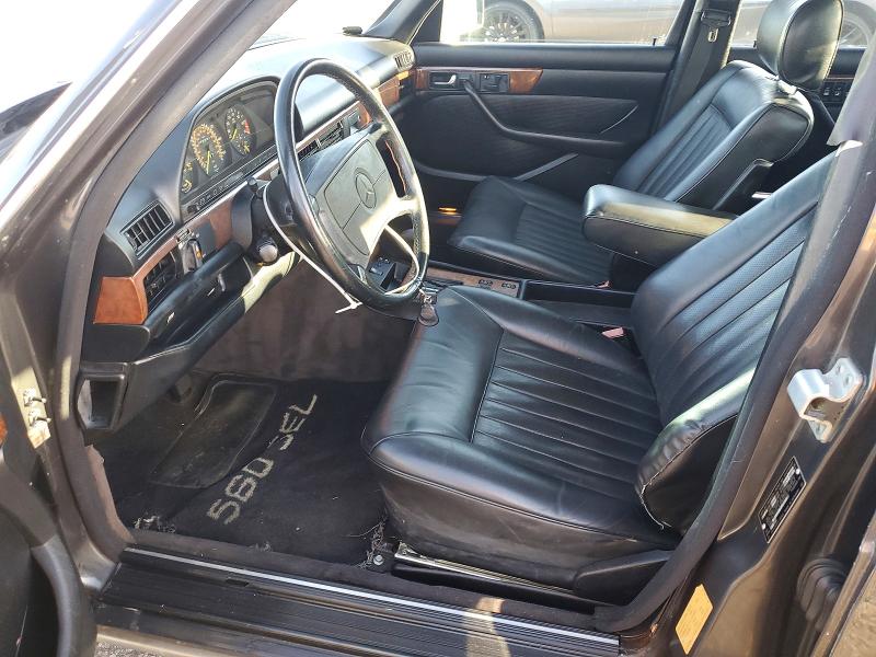 1986 Mercedes-benz 560 VIN WDBCA39D6GA265400 COPART salvage auction — SIDE, Ca - Dis/Dlr/Exp Only Clean Title, sold $400 on 2026-07-24 (photo 7)