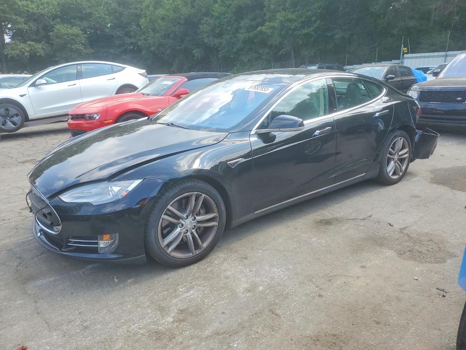 2015 Tesla Model s VIN 5YJSA1H10FF080743 COPART salvage auction — FRONT END, Ga - Cert Of Title-Salvage, sold $3,650 on 2026-07-31 (photo 1)