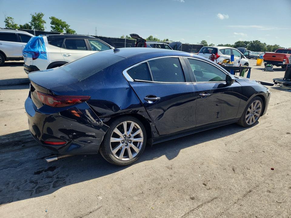 2020 Mazda 3 VIN 3MZBPBDM6LM132322 COPART salvage auction — REAR END, Fl - Certificate Of Destruction, sold $1,400 on 2026-07-30 (photo 3)